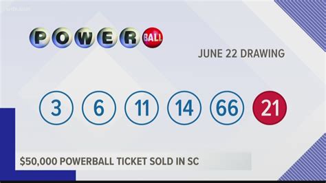 powerball for south carolina